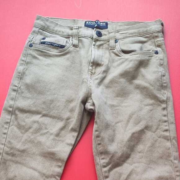 Zoo York jeans slim straight leg light brown men's size 28 - Picture 2 of 11